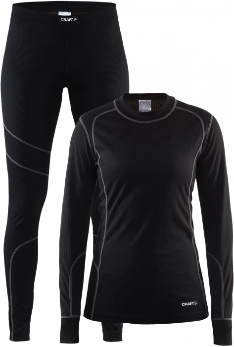 Craft - Baselayer Set Woman (Ski Underwear) - Black