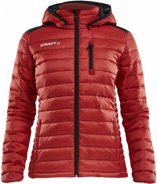 Craft - Isolate Jacket Woman - Czerwony & czarny