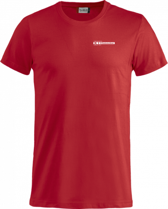 Clique - Ku T-Shirt I Bomuld - Rød