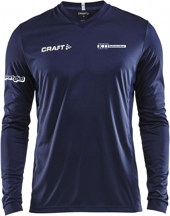 Craft - Ku Langærmet T-Shirt - Bleu marine