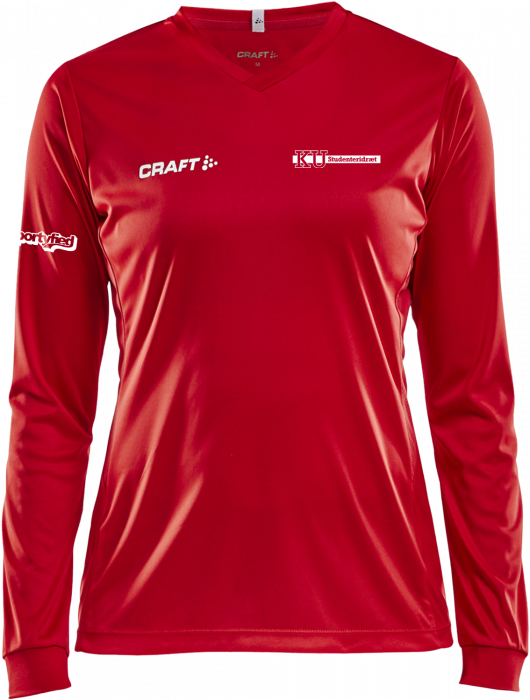 Craft - Ku Langærmet T-Shirt - Rojo