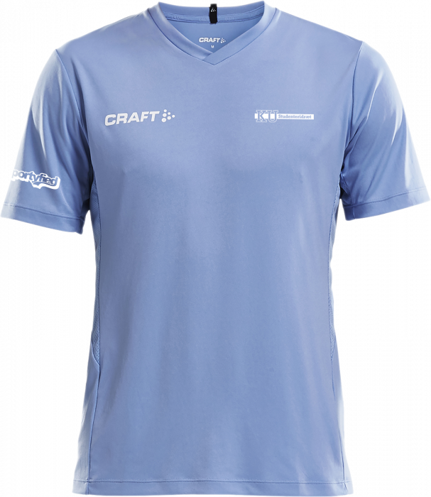 Craft - Ku Træner T-Shirt M. Ryglogo - Lys blå